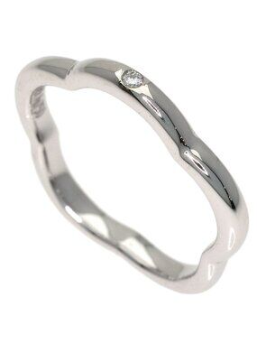 Chanel Camellia Diamond 45 Ring 18K White Gold